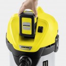 Мултифункционална акумулаторна прахосмукачка Karcher WD 3 Battery Premium Set - уред без батерия thumb