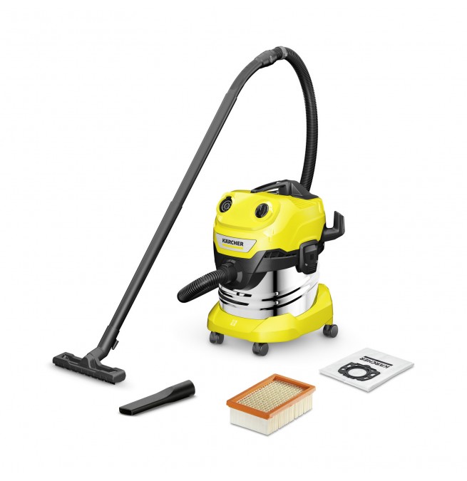 Мултифункционална прахосмукачка за сухо и мокро почистване Karcher WD 4 S V-20/5/22 image 1