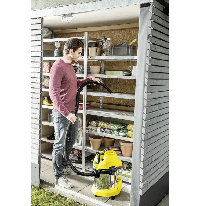 Мултифункционална акумулаторна прахосмукачка Karcher WD 3 Battery Premium Set - уред без батерия image 8